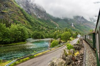 Noorse Fjorden - Flam trein - Mundorado reizen begeleide vakanties voor mensen met een lichamelijke beperking