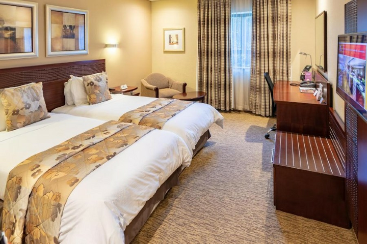 Zuid-Afrika - Voorbeeld aangepaste kamer Barbara City Lodge Johannesburg - MundoRadoReizen begeleide vakanties voor mensen met een beperking